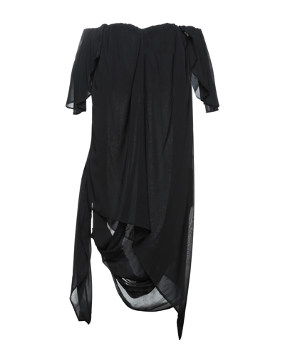 Shop Christian Pellizzari Woman Top Black Size 4 Viscose, Polyester