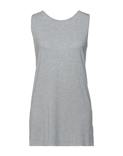 Shop Love Moschino Woman Top Grey Size 8 Viscose, Silk