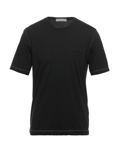 Shop Vneck Man T-shirt Black Size S Cotton