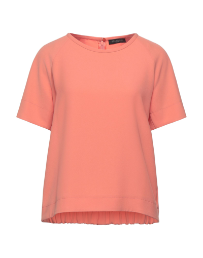 Shop Antonelli Woman Top Orange Size 6 Polyester, Elastane