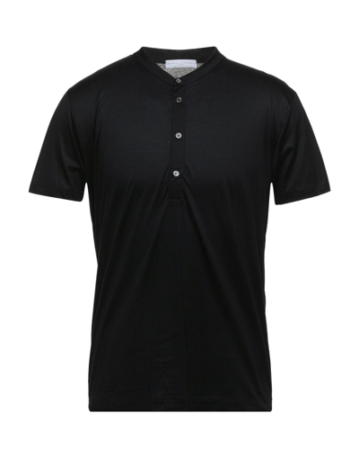 Shop Daniele Fiesoli Man T-shirt Black Size M Cotton