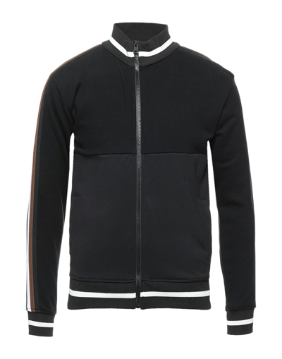 Shop Brian Dales Man Sweatshirt Black Size L Cotton