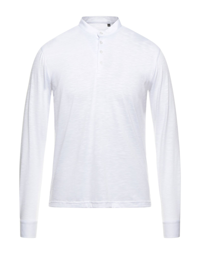 Shop Grey Daniele Alessandrini Man T-shirt White Size M Cotton, Elastane