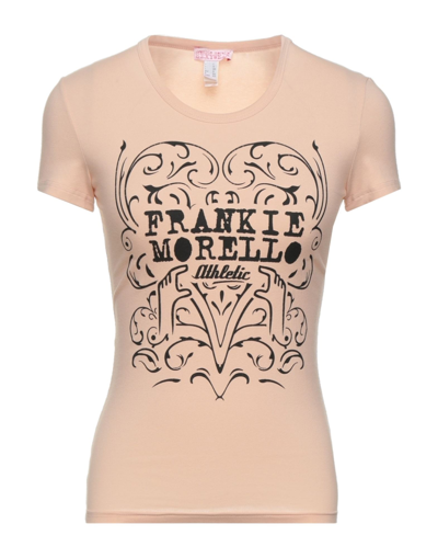 Shop Frankie Morello Sexywear T-shirts In Blush