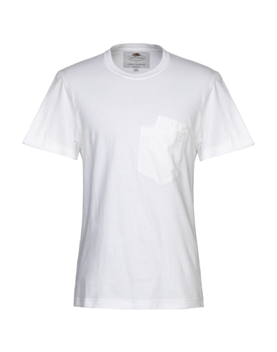 Shop Fruit Of The Loom X Cedric Charlier T-shirts In White