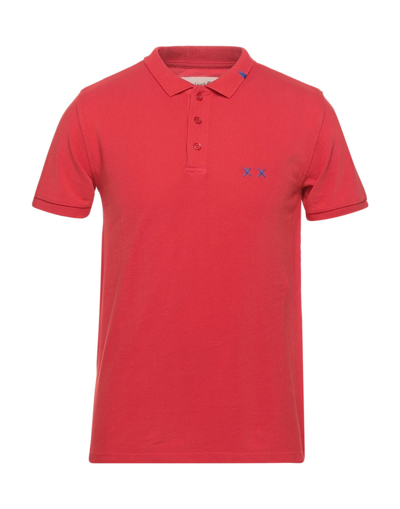 Shop Project E Polo Shirts In Red