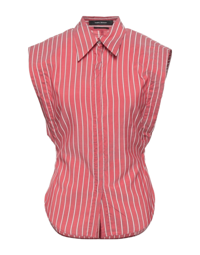 Shop Isabel Marant Woman Shirt Red Size 6 Silk