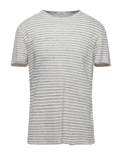 Shop Brooksfield Man T-shirt Ivory Size S Cotton, Linen In White