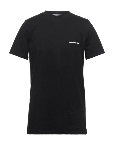 Shop Numero 00 Man T-shirt Black Size Xl Cotton