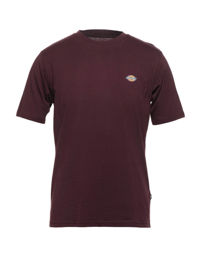 Shop Dickies Man T-shirt Deep Purple Size S Cotton