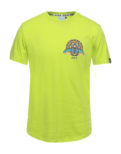 Shop Berna T-shirts In Acid Green
