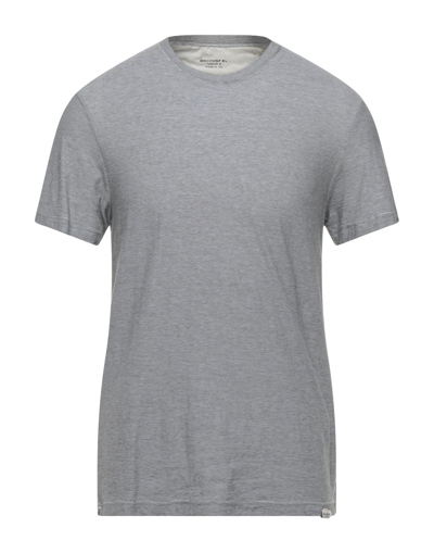 Shop Brooksfield Man T-shirt Military Green Size Xxl Cotton