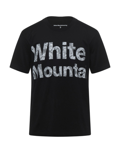 Shop White Mountaineering T-shirts In Black