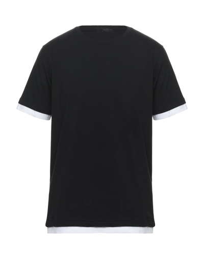 Shop Jeordie's Man T-shirt Black Size L Cotton, Elastane