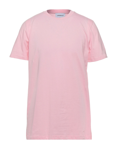 Shop Numero 00 Man T-shirt Pink Size Xl Cotton
