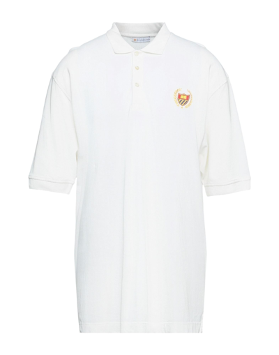 Shop Bel-air Athletics Man Polo Shirt White Size M Cotton