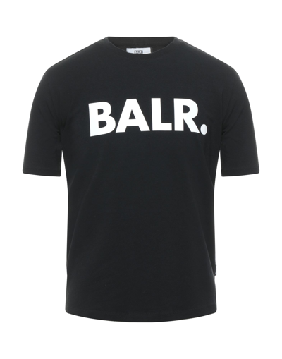 Shop Balr. Man T-shirt Black Size L Cotton, Elastane