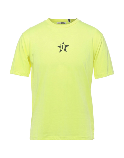Shop Dooa Man T-shirt Yellow Size 3xl Cotton