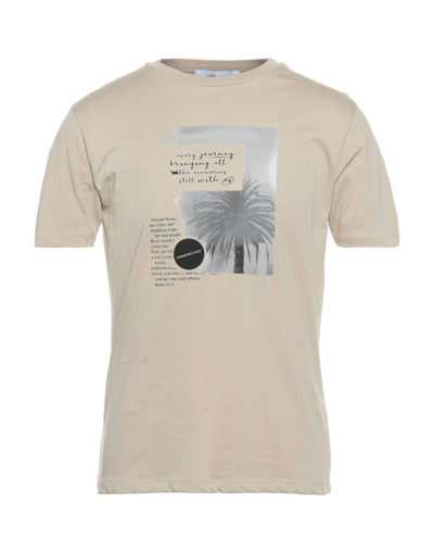 Shop Hamaki-ho Man T-shirt Beige Size S Cotton