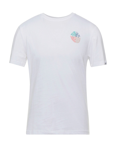 Shop Element Man T-shirt White Size S Cotton