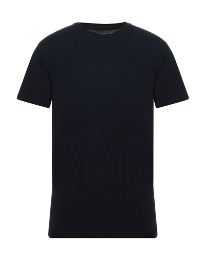 Shop Bl'ker T-shirts In Dark Blue