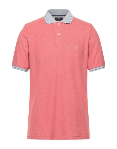 Shop Fynch-hatton® Polo Shirts In Coral