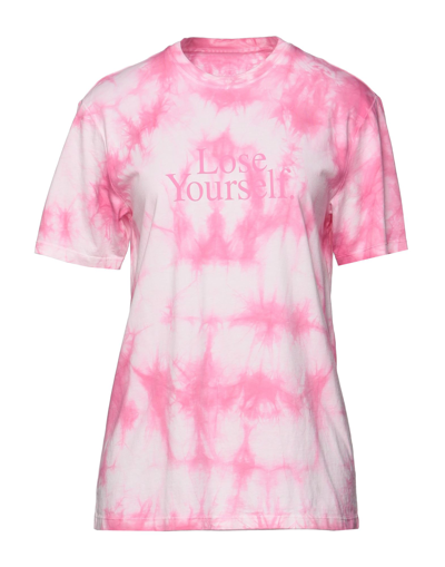 Shop Rabanne Paco  Woman T-shirt Pink Size Xs Cotton
