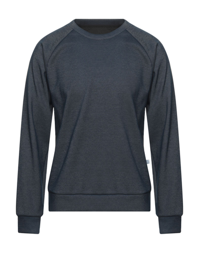 Shop Momo Design Sweatshirts In Dark Blue