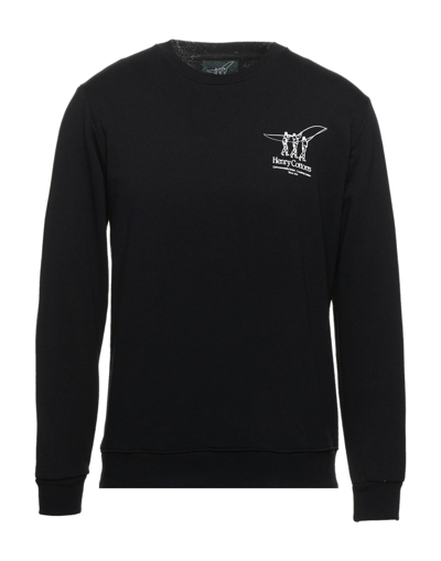 Shop Henry Cotton's Sweatshirts In Black