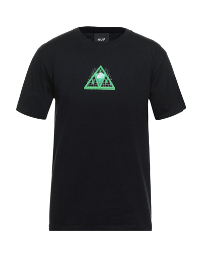 Shop Huf Man T-shirt Black Size S Cotton