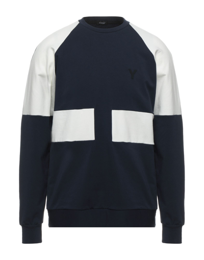 Shop Yoon Sweatshirts In Dark Blue