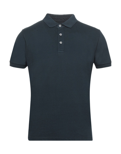 Shop Homeward Clothes Polo Shirts In Dark Blue