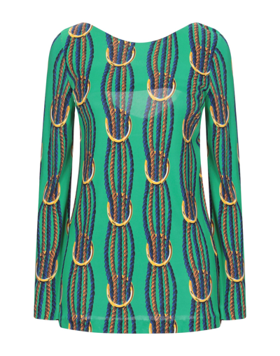 Shop Jucca Woman T-shirt Green Size 4 Viscose