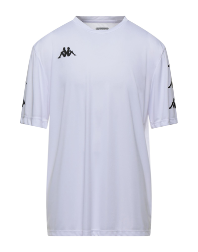Shop Kappa Man T-shirt White Size Xxl Polyester