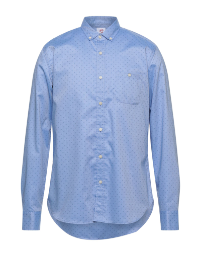 Shop Mosca Shirts In Pastel Blue
