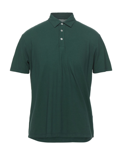 Shop Altea Polo Shirts In Dark Green
