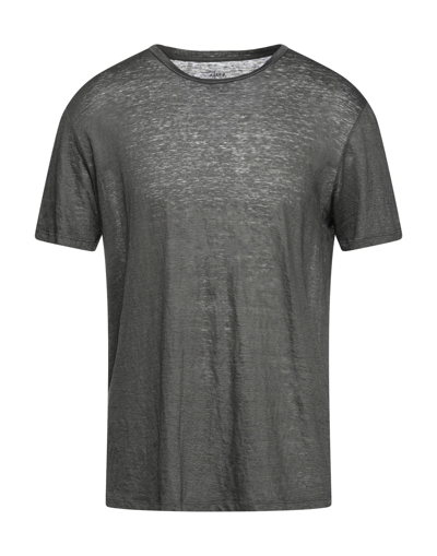 Shop Altea T-shirts In Steel Grey