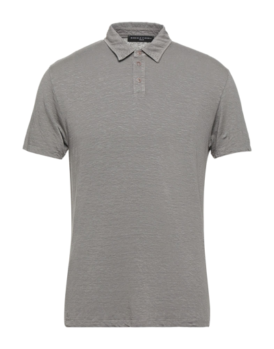 Shop Daniele Fiesoli Polo Shirts In Dove Grey