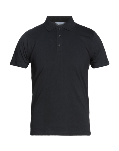 Shop Sseinse Polo Shirts In Black