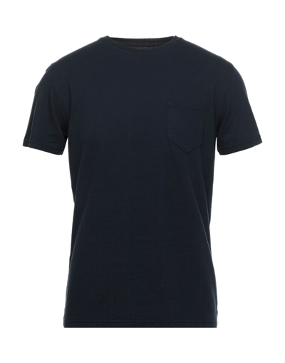Shop Bl'ker T-shirts In Dark Blue