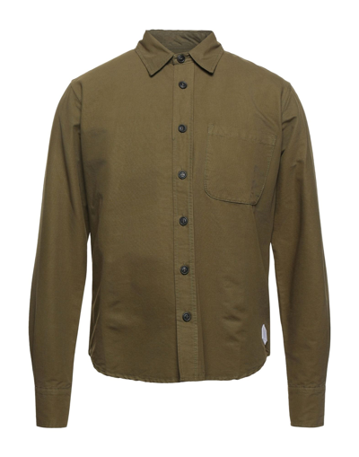 Shop Moa Master Of Arts Moaconcept Man Shirt Military Green Size L Cotton