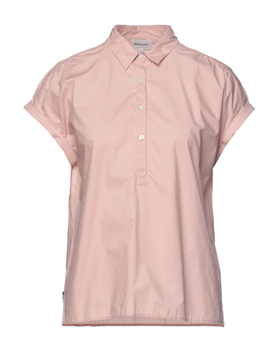Shop Woolrich Shirts In Light Pink