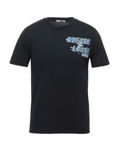 Shop Dooa Man T-shirt Midnight Blue Size Xxl Cotton