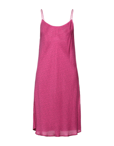 Shop Her Shirt Her Dress Woman Top Fuchsia Size S Viscose In Pink