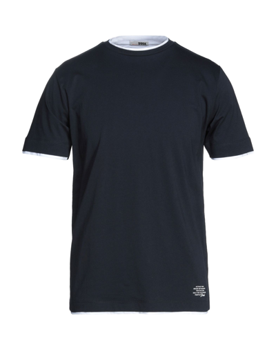 Shop Dooa Man T-shirt Midnight Blue Size L Cotton