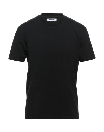 Shop Mauro Grifoni T-shirts In Black