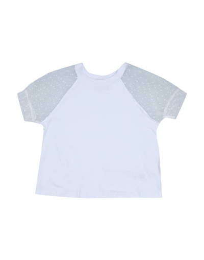 Shop Mariuccia Toddler Girl T-shirt White Size 4 Cotton, Elastane, Polyester