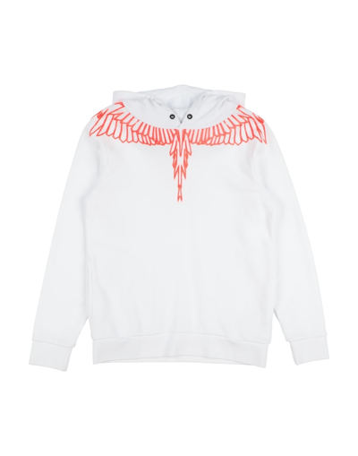 Shop Marcelo Burlon County Of Milan Marcelo Burlon Toddler Boy Sweatshirt White Size 6 Cotton, Elastane