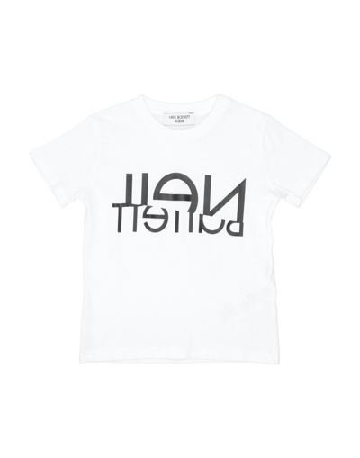 Shop Neil Barrett T-shirts In White