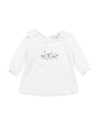 Shop Kid's Company Newborn Girl T-shirt White Size 3 Cotton, Elastic Fibres